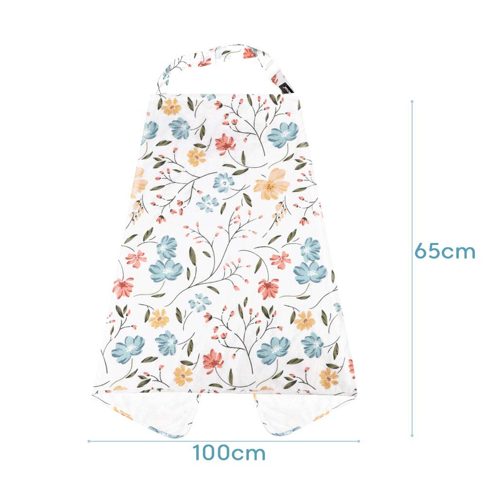 Yoofoss Nursing Cover for Breastfeeding, Babies Nursing Apron Cover with Warm Bamboo Fiber Liner for Mother Autumn Winter Breastfeeding