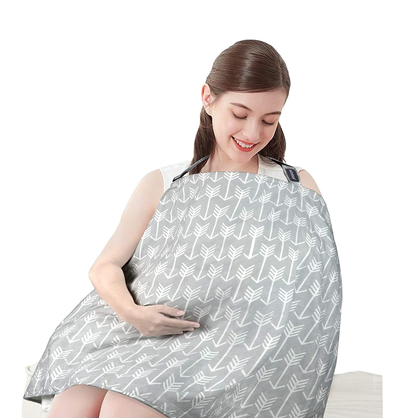 Yoofoss Nursing Cover for Breastfeeding, Babies Nursing Apron Cover with Warm Bamboo Fiber Liner for Mother Autumn Winter Breastfeeding