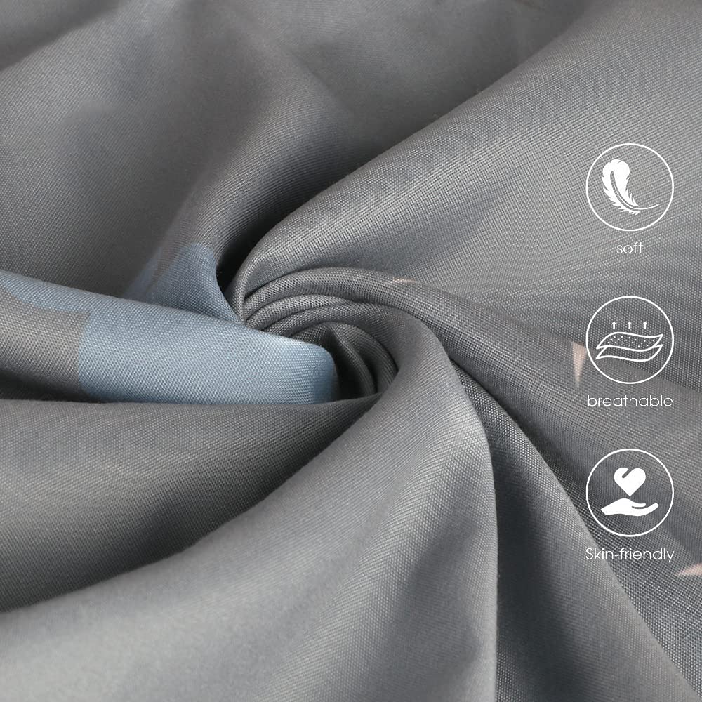 Yoofoss Fitted Crib Sheet Set 2 Pack Baby Sheets for Standard Crib Toddler Mattress Cover Soft Microfiber Breathable Mattress Cover for Boys and Girls
