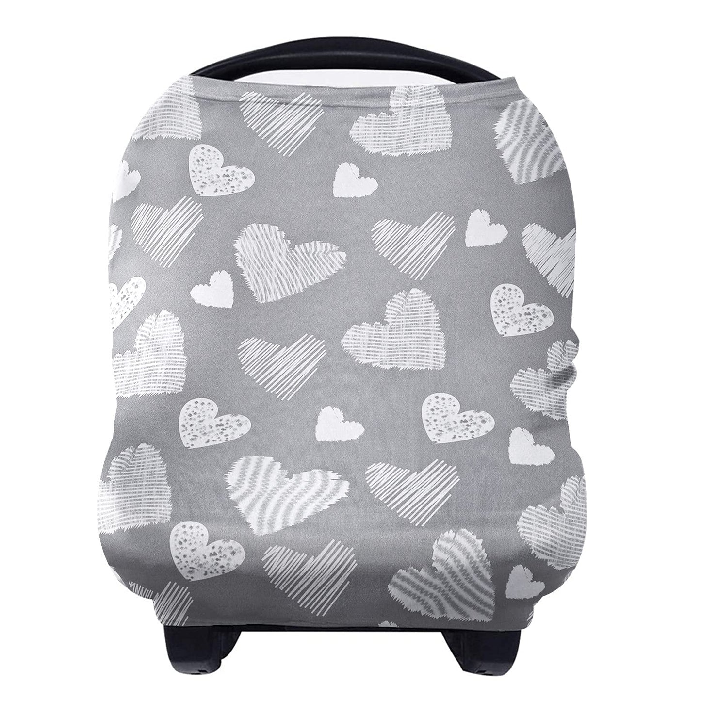 Nursing Cover Breastfeeding Scarf - Baby Car Seat Covers, Infant Stroller Cover, Carseat Canopy for Girls and Boys by YOOFOSS