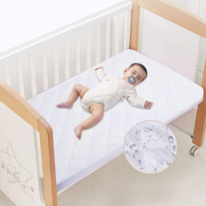 Waterproof Fitted Crib Mattress Pad