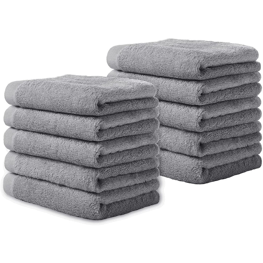 Bamboo Washcloths Towel Multi-color, 10 Pack