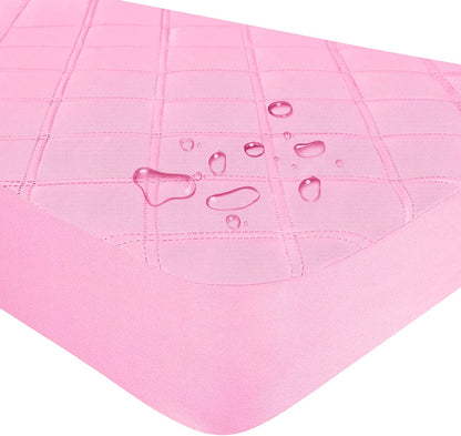 Waterproof Fitted Crib Mattress Pad