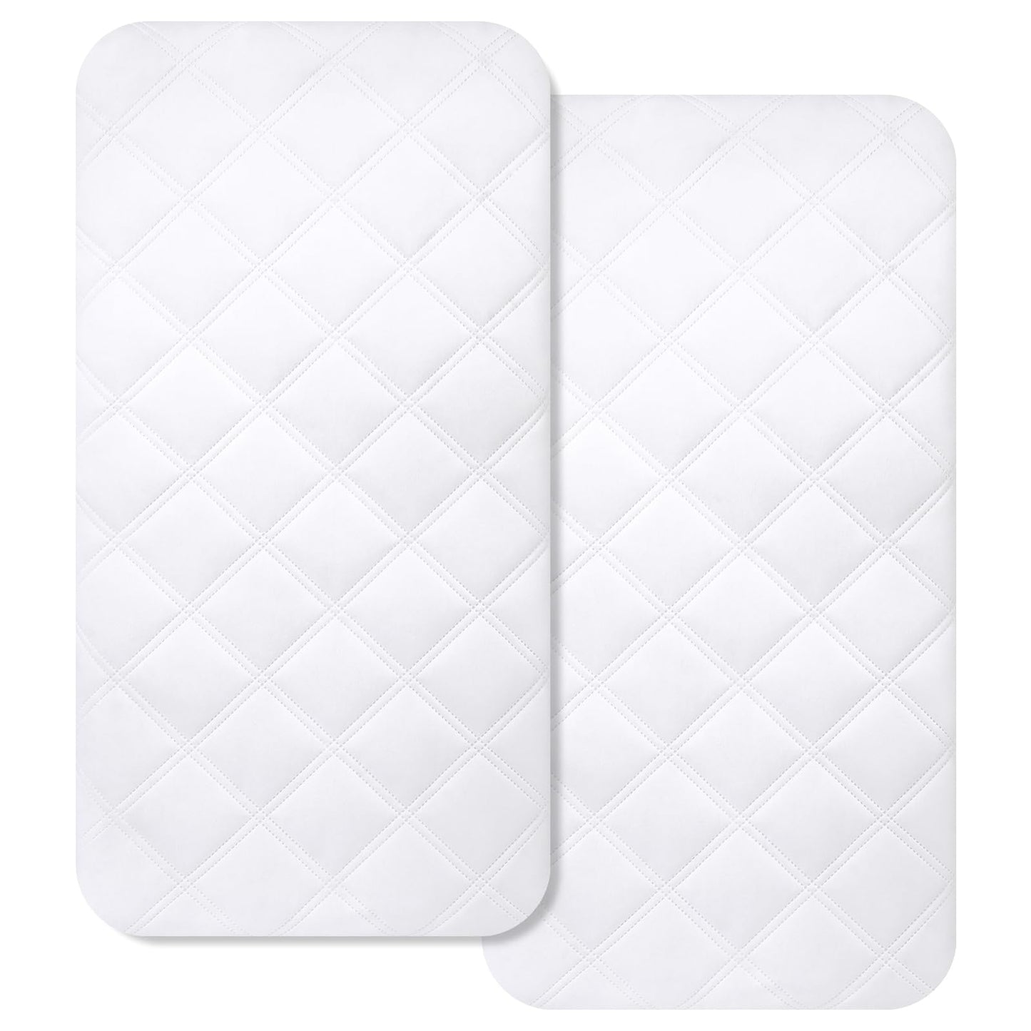 Waterproof Mattress Pad Cover, 2 Pack
